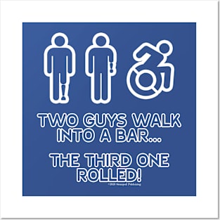 Two Guys Walk into a Bar Posters and Art